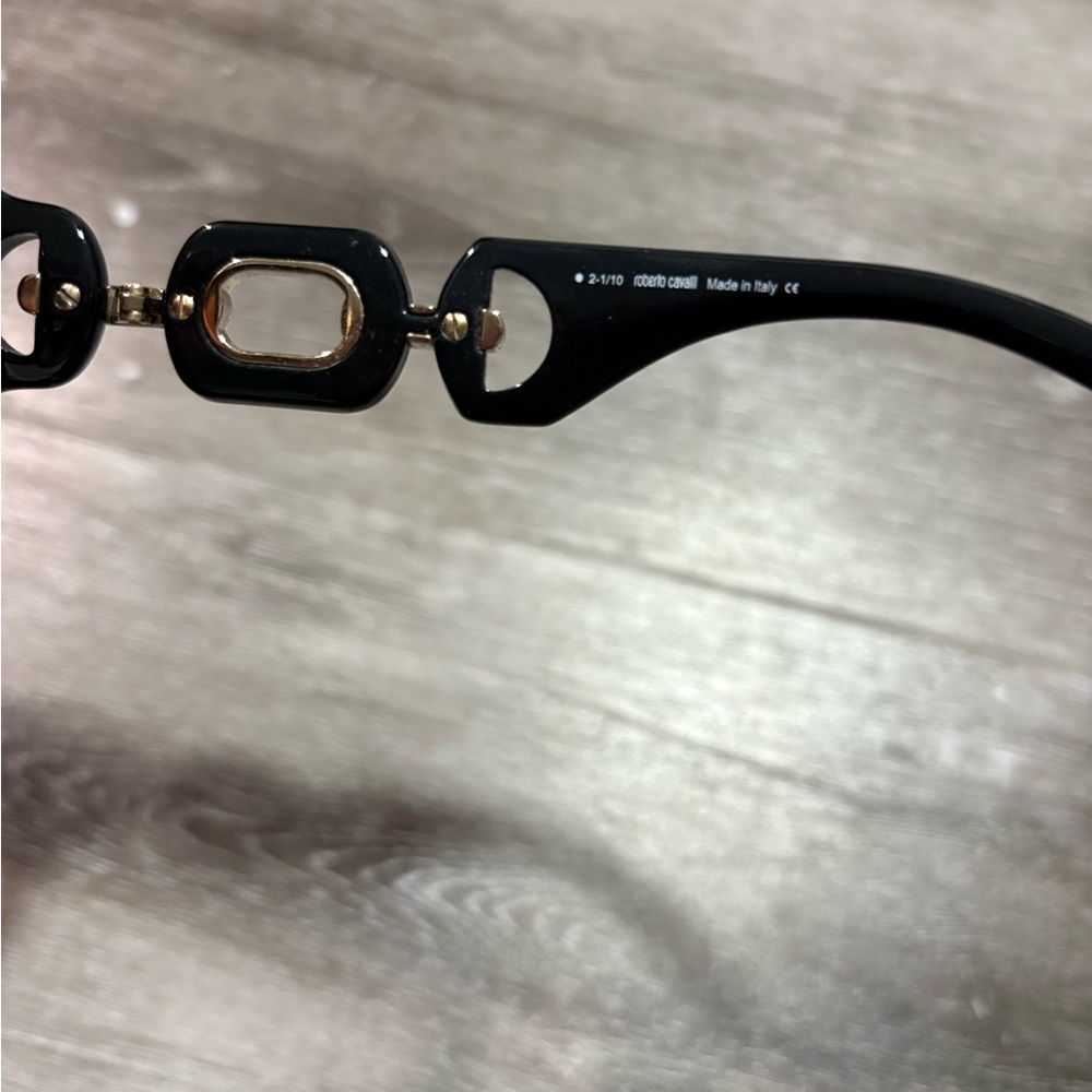 Roberto Cavalli Black Sunglasses - Picture 4 of 7